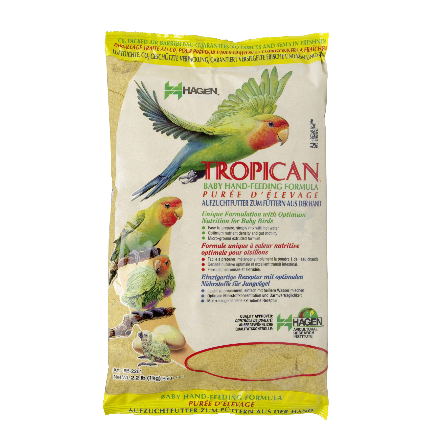 baby parrot food formula